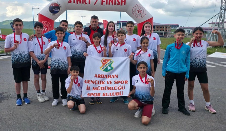 ARDAHAN’DA DUATLON HEYECANI YAŞANDI