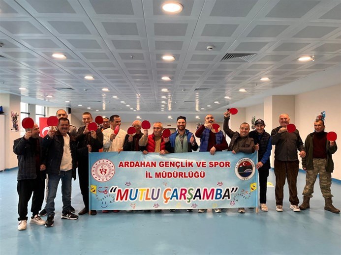 ARDAHAN’DA ÖZEL BİREYLERİN “MUTLU ÇARŞAMBA” HEYECANI